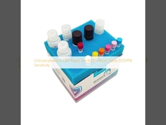 Chloramphenicol CAP Rapid Test Kit for Meat Tissue Sensibilidade 0,05 PPB